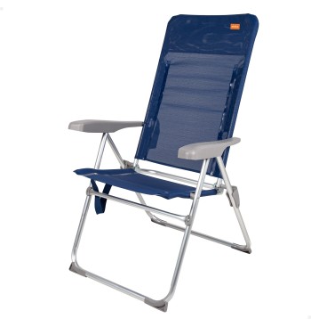 Chaise haute de plage, pliable et compacte,...