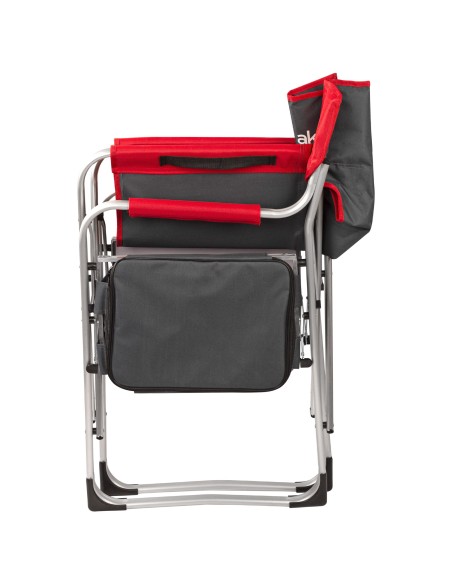 Chaise de directeur de camping avec table et sac thermique