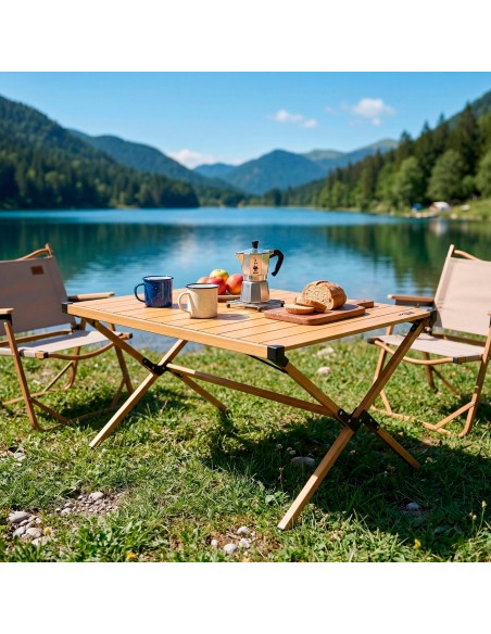 Table pliante de camping