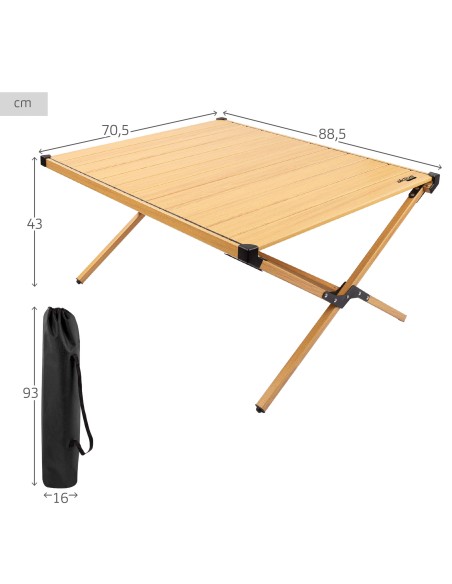 Table pliante de camping