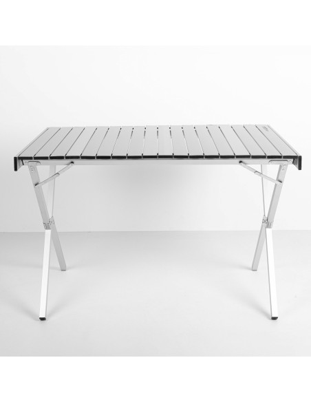 Table pliante de camping en aluminium antidérapante et amovible