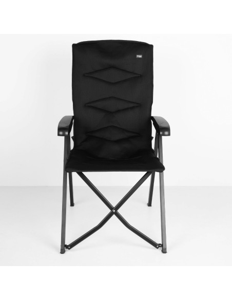 Chaise de camping pliante rembourrée et inclinable 5 positions