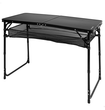 Table de camping pliante réglable en hauteur et...