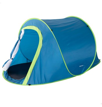 Tente pop up pour 2 personnes avec double toit et...