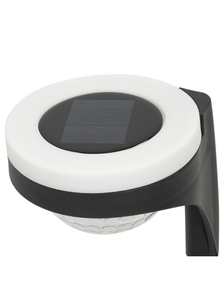 Pack de 2 spots solaires extérieurs double lumière LED avec balise pour jardin