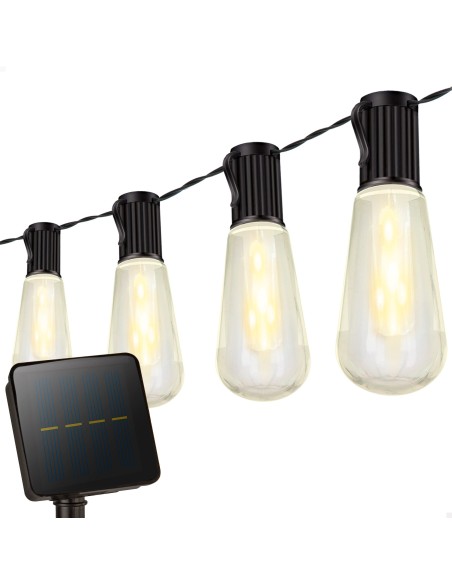 Guirlande d'ampoules extérieures 10 LEDS