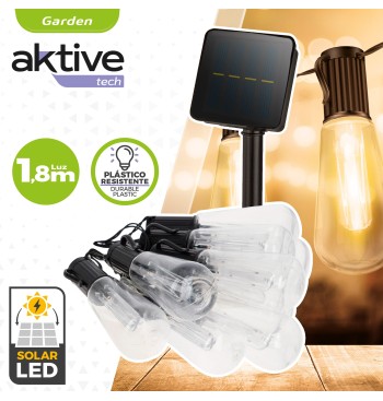 Guirlande d'ampoules extérieures 10 LEDS 2