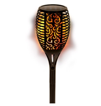 Piquet solaire LED 5 lumens avec effet torche de feu