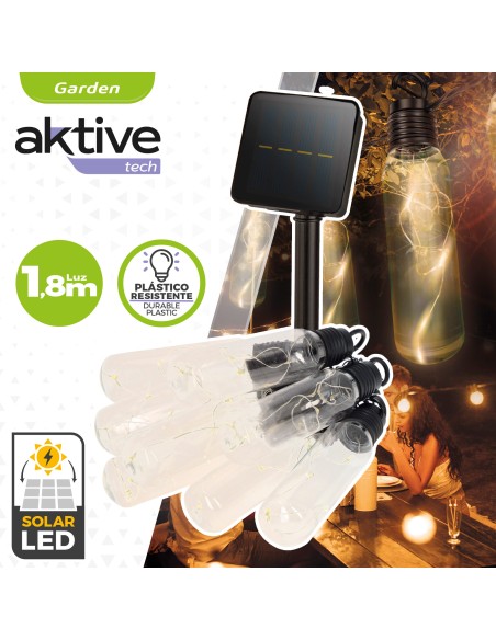 Guirlande extérieure à 10 ampoules avec 50 LED