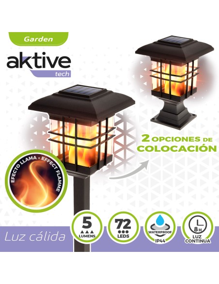 Farolillo solar luz LED 2 en 1
