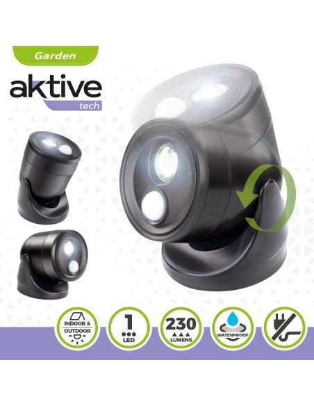 Applique murale LED 230 lumens avec détecteur de mouvement
