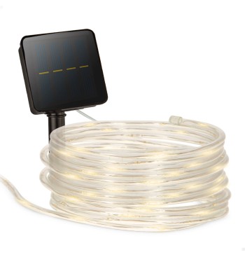 Tuyau solaire avec bandes LED