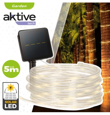 Tuyau solaire avec bandes LED 2