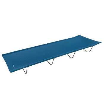 Lit de camping pliant bleu