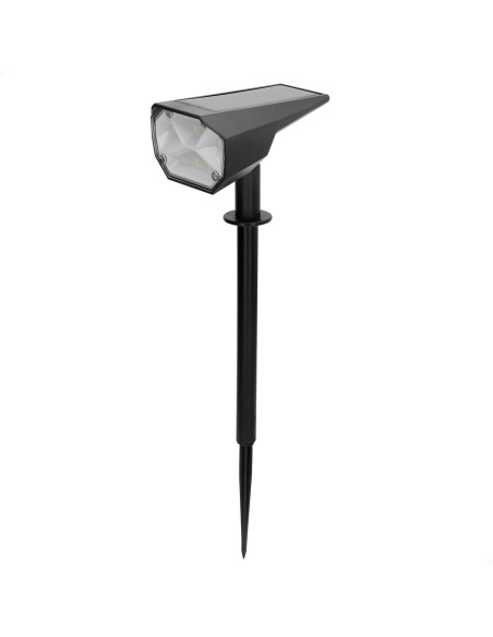 Lot de 6 balises solaires LED multicolores 8x11x37 cm