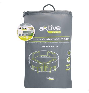 Housse de protection imperméable pour table ronde Ø120 cm