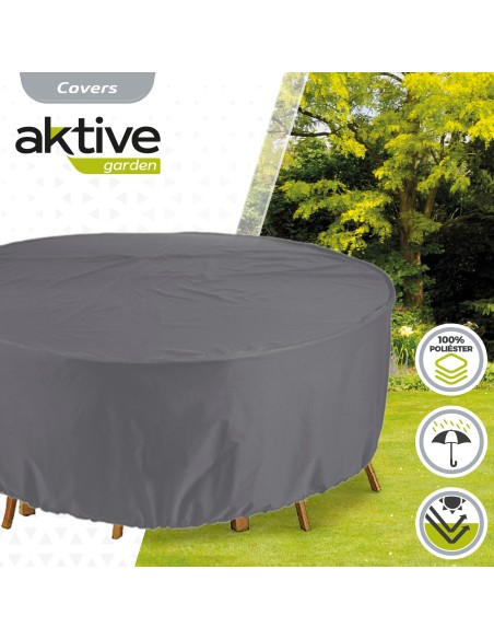 Housse de protection imperméable pour table ronde Ø120 cm