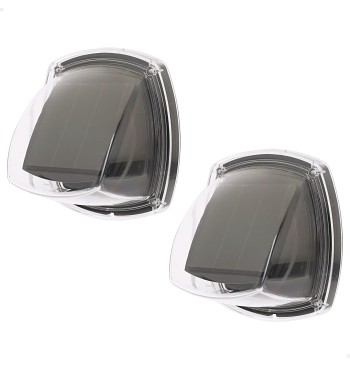Lot de 12 appliques solaires 8,5x5,5x9 cm 2