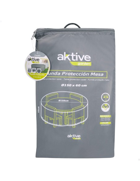 Housse de protection imperméable pour table ronde Ø150 cm