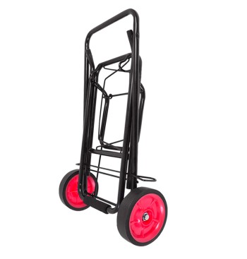 Chariot de plage pliable 35x45x100 cm 2