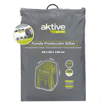 Housse de protection pour chaises 66x66x120x80 cm
