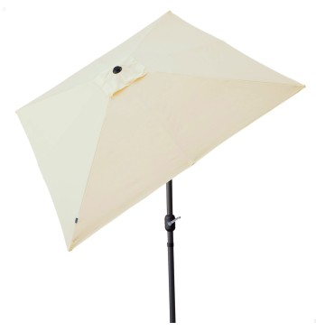 Parasol de jardin carré 270x270 cm inclinable