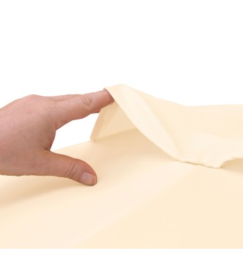Parasol pour jardin et terrasse Ø250 cm crème 2