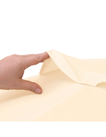 Parasol pour jardin et terrasse Ø250 cm crème