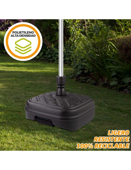 Pied de parasol 56x56x40 cm anthracite Ø33-48 mm