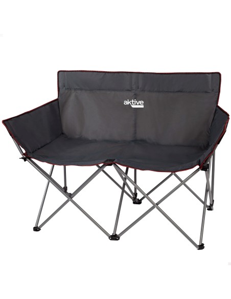 Chaise de camping pliante double