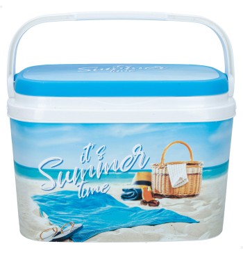 Glacière de plage 6 litres 29x19x20,5 cm