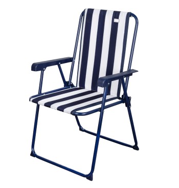 Chaise pliante fixe Sailor Stripes
