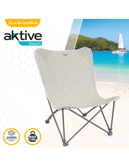 Chaise de camping pliante