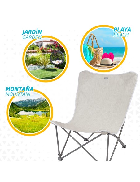 Chaise de camping pliante