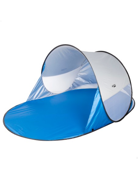 Tente de plage coupe-vent et Pop Up pour 2 personnes UV50 avec sol