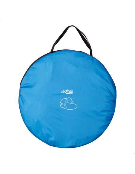 Tente de plage coupe-vent et Pop Up pour 2 personnes UV50 avec sol