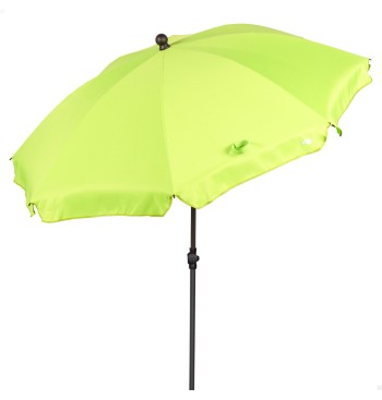 Parasol de plage 8 tiges 200 cm vert