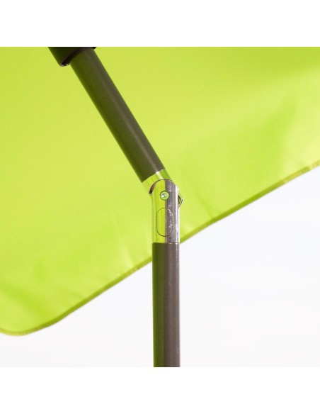 Parasol de plage 8 tiges 200 cm vert