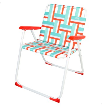Chaise de plage haute fixe 47x62x77 cm POP 60