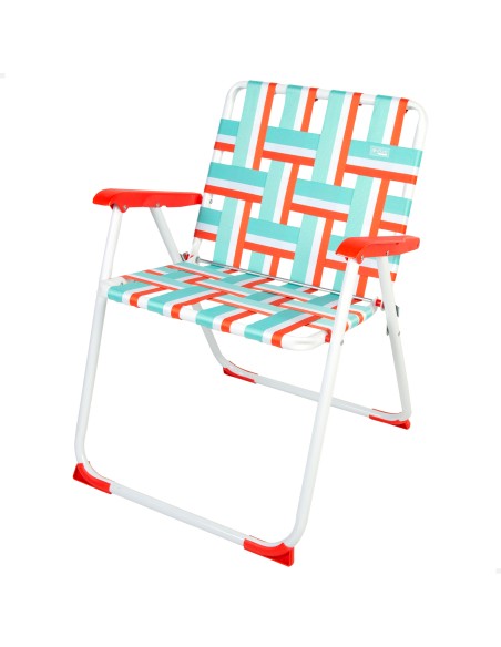 Chaise de plage haute fixe 47x62x77 cm POP 60