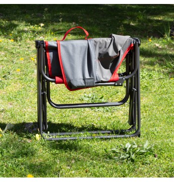 Chaise anti-roulis directrice de camping pliante avec... 2