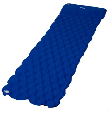 Tapis gonflable ultraléger bleu