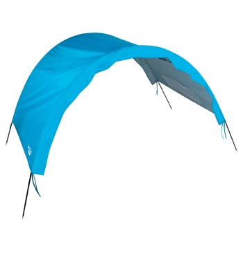 Tente de plage pliante bleue