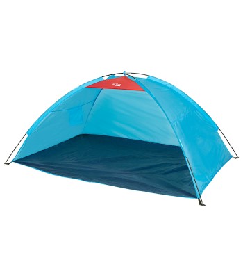 Coupe-vent pour plage bleue