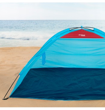 Coupe-vent pour plage bleue 2