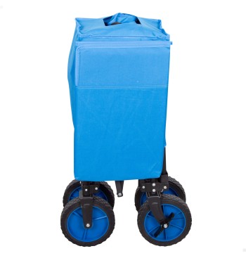 Chariot de plage pliable avec roues 360º 2