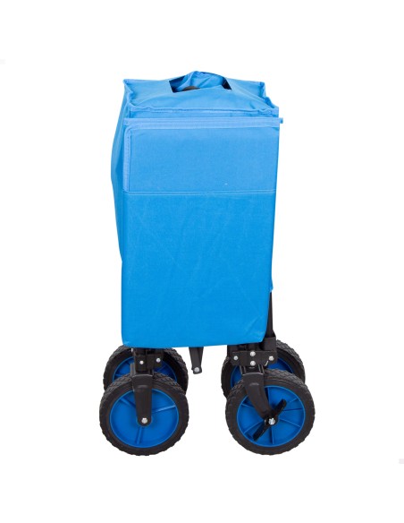 Chariot de plage pliable avec roues 360º