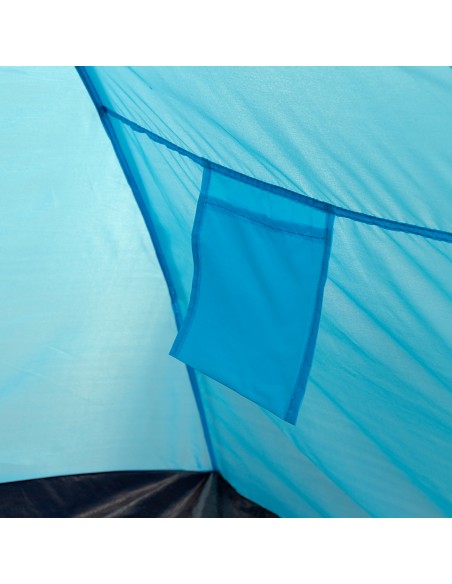Coupe-vent pour plage bleue