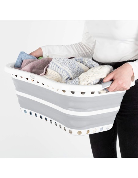 Panier pliant rectangulaire polyvalent 17 litres