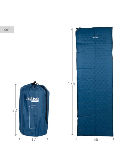 Matelas de camping gonflable individuel